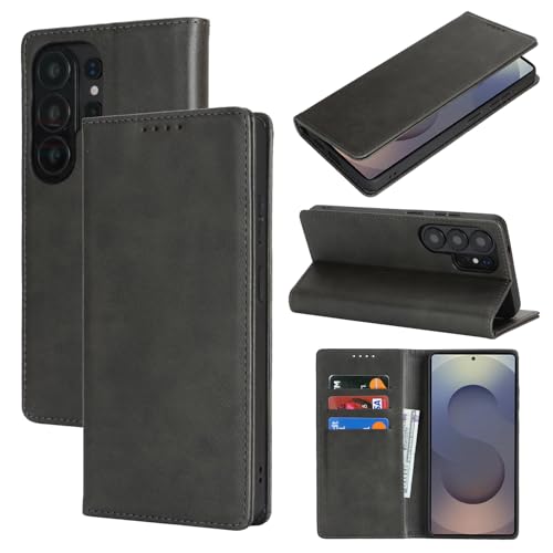 �Ή� Galaxy s26 ultra �P�[�X �蒠�^ �X�}�z�P�[�X �T���X�� �M�����N�V�[s26 �E���g�� �J�o�[ �蒠�^ �J�[�h�X���b�g�A�L�b�N�X�^���h ���U�[(�u���b�N)