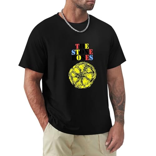 [Zofarwn] THE STONE ROSES �U�E�X�g�[���E���[�[�Y T�V���c ���� �ێ� ��100% �傫���T�C�Y �_�炩�� �l�C �y�� ���� ���K T�V���c �x�[�V�b�N L