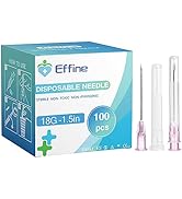 100Pack 18Ga 1.5inch, for Scientific Labs Measuring, Individual Package