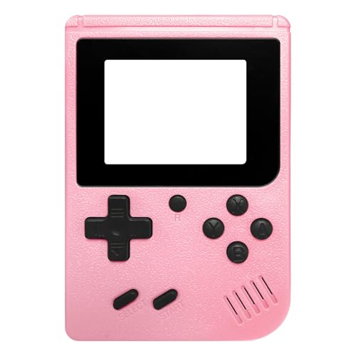 Retro Gaming Console, Portable Video Game Console with 3.0 inch IPS Screen and Preloaded 400 Classic Video Games, Mini Retro Handheld Game Console (Pink)