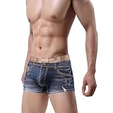 Design : jean imprimé tendance. Taille mi-haute.