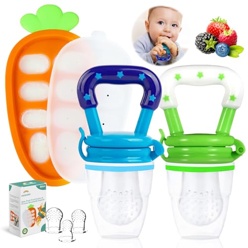 HAOBAOBEI �x�r�[�t���[�c�t�B�[�_�[ �t���[�U�[�g���C�t�� ? 3�T�C�Y �V���R���������� 3-24���� BPA�t���[ �R��h�~ �Z���t�t�B�[�_�[ �H��􂢋@�Ή� ����&����������X�i�b�N�c�[�� (�u���[�O���[��)