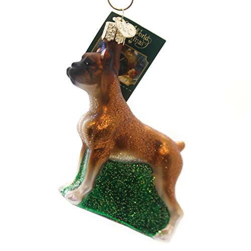 Old World Christmas Pembroke Welsh Corgi Glass Blown Ornament for Christmas Tree, Handcrafted Holiday Decoration, Dog Collection