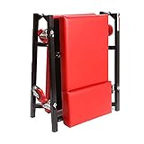 ARCH Faltbare Rollbrett Werkstatt, Werkstatthocker, Kunststoffkrescher Mit Flexiblem Universalläufer Und Weicher Kopfstütze, Auffahrrampe Pkw for Wartungswagen (Color : 36 inch, Size : Regular Wheel)