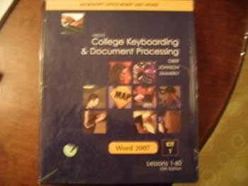 Gregg College Keyboarding & Document Processing Word 200 KIT 1 Lessons 1-60
