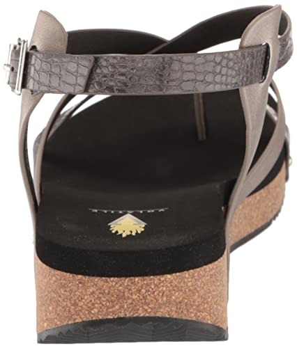 Volatile Engie Sandal, Shoes, Women's, Charcoal, 10 #TOP2