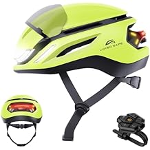 Ultra Smart Adult E-Bike Helmet, NTA8776 CPSC 1203 CE EN1078 Certified, Magnetic Visor, FIDLOCK Buckle, LED Turn Signals, Auto Brake & Fall Warning, IP65, Bluetooth Cycling Helmet