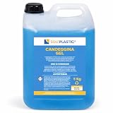 Candeggina Gel Igienizzante 5 Litri per Pavimenti e Superfici, Detergente Sbiancante con Azione Antibatterica, Pulizia Profonda per Bagno Cucina e Ambienti Domestici o Professionali