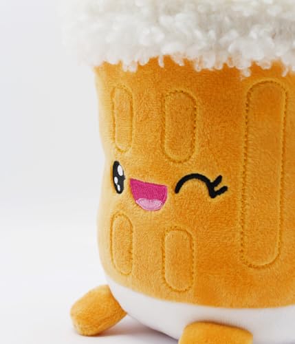 Joytoy Peluche bière Yummies 25 cm texture douce moelleuse - 4
