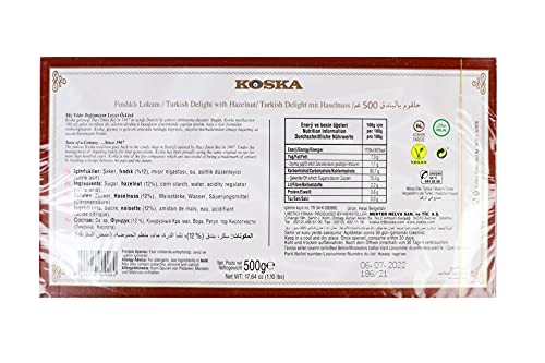 Koska Delicia Turca con Avellana 500 gr miniatura 2