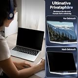 Protescreen Magnetyczny filtr prywatyzujący do MacBook Pro 14 cali (2021-2025, M1 M2 M3 M4 M5), 14,2" Zdejmowany Anti Spy Glare Niebieskie Światło Mac Laptop Privacy Folia Prywatności Ochrona Wzroku