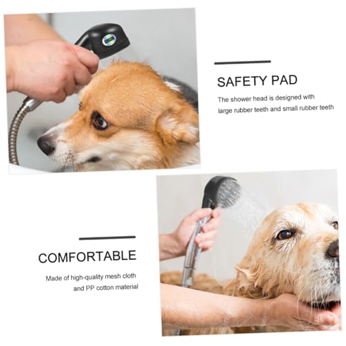 NOLITOY Cabeça De Chuveiro Para Cães 3 Peças Pulverizador De Shampoo Para Animais De Estimação Mangu