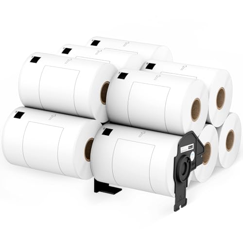 Printholic Compatible Brother DK-1247 4.07" x 6.4", Die-Cut Shipping Labels by Printholic - Used condition - US$32.65