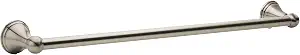 Moen Preston Collection Brushed Nickel 18-Inch Single Bathroom Towel Bar