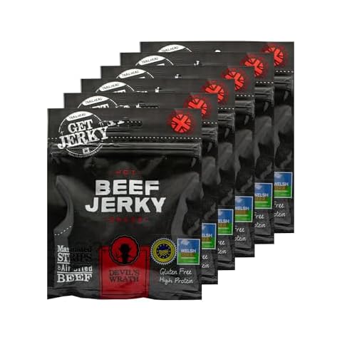 GET JERKY - 6x40g Devil's Wrath Jerky Cover