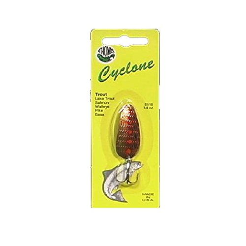 Leurre Thomas Cyclone 0,4g doré rouge équipement pêche truite