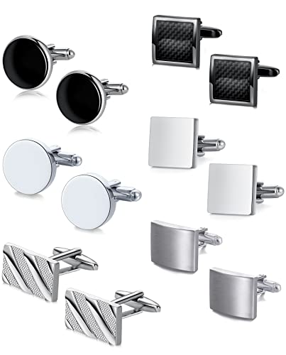 Akeoqi �����Y�J�t�X�{�^�� 6�g �N���V�b�N�g�[�� �u���b�N�X�g���C�v �f�B�X�N �X�N�G�A CZ ����m�b�g �����` �J�t�����N�X �V���c�X�[�c �J�t�X�{�^��, 9mm, ��, �J�b�p�[�T���X�g�[��