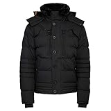 wellensteyn gladiator 170 funktionsjacke mit kapuze abnehmbare gefütterte Kapuze Wellensteyn Herren Stardust Jacke, Schwarz (Schwarz Sw), Large