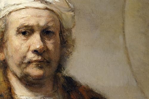 Rembrandt Van Rijn Affiche Toile Décoration Bureau Grand Format Art Décoratif Néerlandais