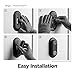 elago Mount Compatible with Google Nest Hello Video Doorbell Wall Plate (Wired, 2nd & 3rd Gen) - Doorbell Chimes, Perfect Color Match with Angle Wedge (Black)