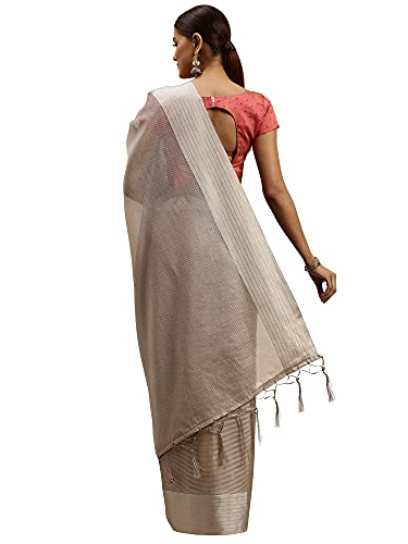 Image of AKHILAM Women's Casual Fancy net Solid Saree with Unstitched Blouse Piece(NIYATI44 M Parent)