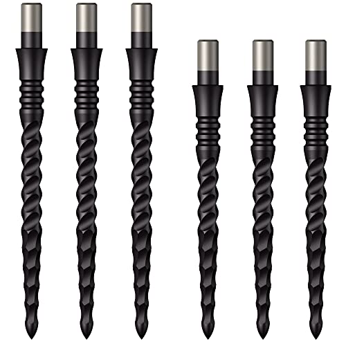 Mission Darts Sniper Points | Lunar CS | Steel Tip Replacement Points | 32mm | Black (X2669) - Image 2