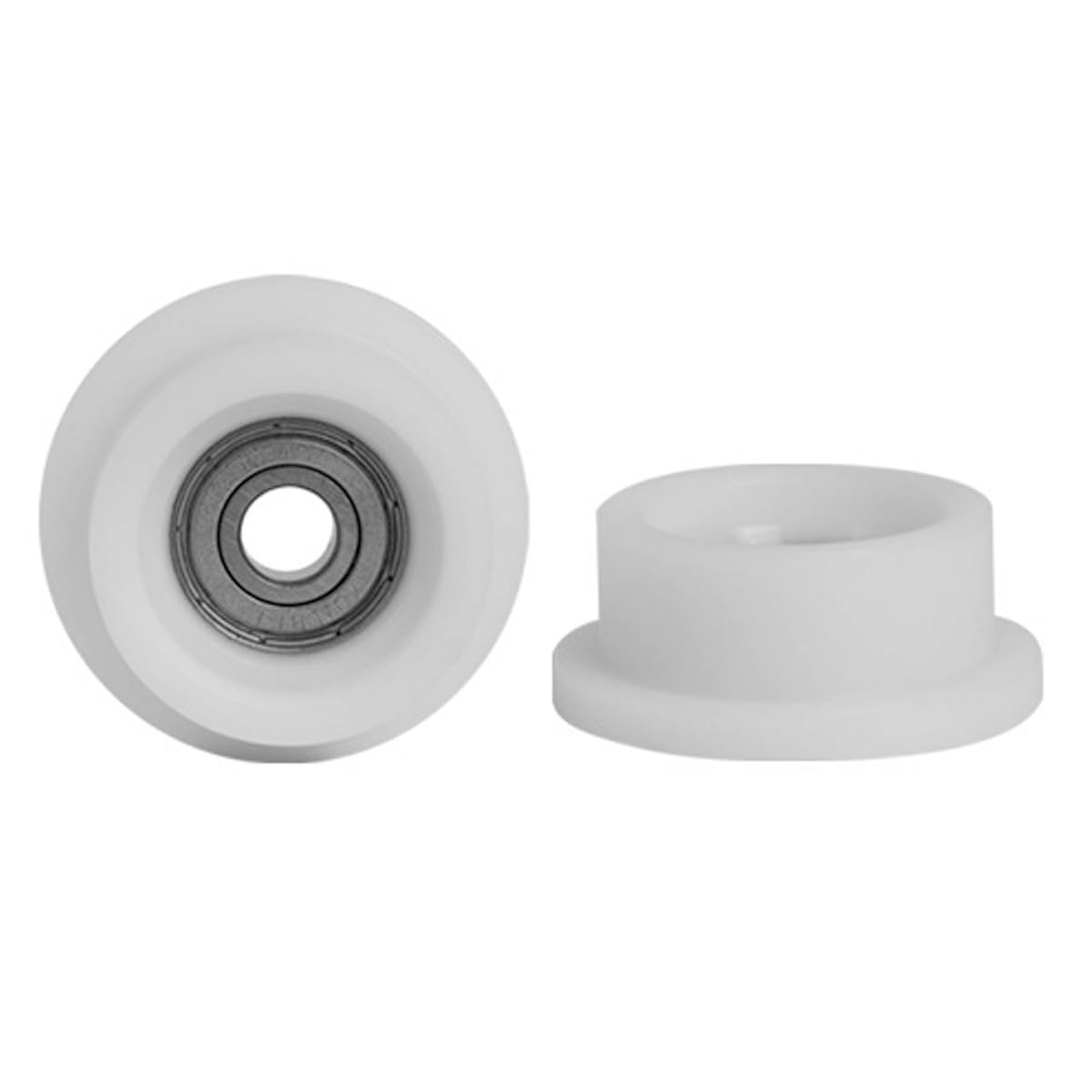 Teron 4 PCS Rudermaschine Lager Rollen, Ruderrad Lager Roller Ausrüstung Für Fitness-Training Übungen, 42x18mm