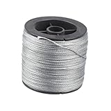 Ultra resistente, massima resistenza: questa lenza da pesca intrecciata è composta da fibra di polietilene ad altissimo peso molecolare, prodotta secondo gli standard, filo da pesca, lenza da 4 fili