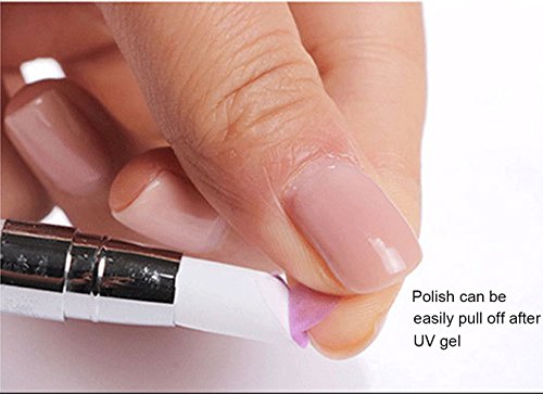 Wokoto 3 Pcs Set 2 Ways Silicone Nail Art Acrylic Pen Brushes Set Blue Rhinestones Design Sculpture Carving Brush For 3D Effect Shaping Drawing Dotting Tools #TOP5