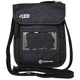 Lewark Neck Travel Wallet Pouch with RFID Blocking Passport Holder