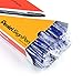 Pentel Sign Pen Fiber-Tipped Pen, Blue Ink, Box of 12 (S520-C)