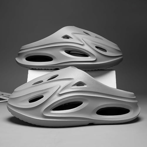 Men's thick soled poop toe slippers are lightweight and breathable beach sandals2