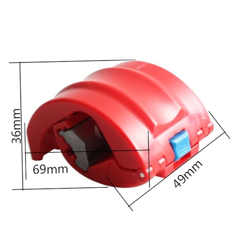 Cortador de tubo de material PP com lâmina de aço inoxidável para corte de tubos de PVC, PEX; ferram