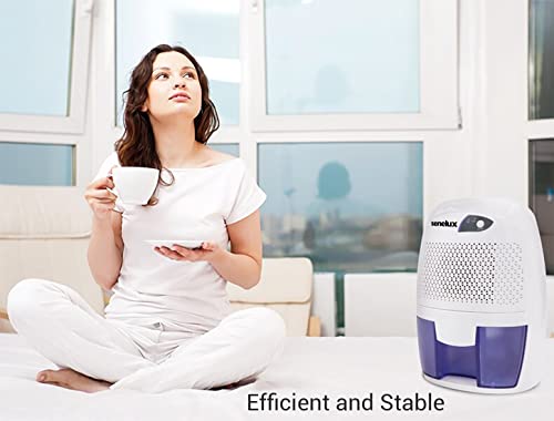 Senelux Powerful 500ML Mini Portable Best Quiet Air Dehumidifier Small Dehumidifier Efficient and Stable, Home Damp - Image 4