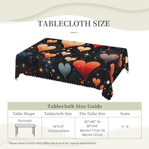 Nappe rectangulaire imperméable antitache lavable pour décoration intérieure - 6