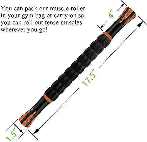 Muscle Roller, Massage Roller Stick For Athletes, Help Reducing Muscle Soreness Cramping Tightness Leg Arms Back Calves Muscle Massager #TOP6