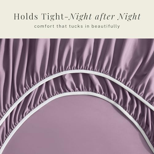Image of Hearth & Harbor Bed Sheets, Luxury Soft 6 Piece Bed Sheet Set Extra Deep Pocket Fitted Sheets Fits Mattress up to 21 inch, Double Brushed Bedding Sheets & Pillowcases,