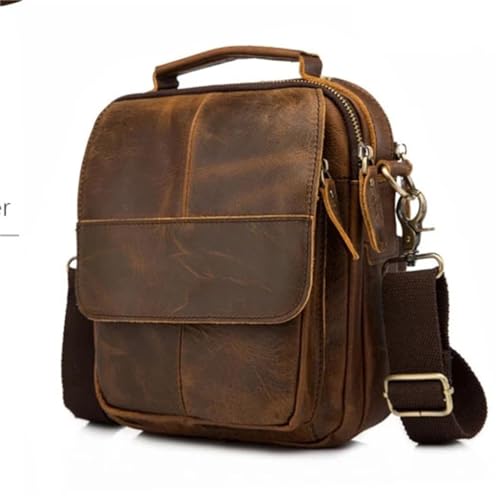 Bolso casual bandolera para hombre blanco con estrella miniatura 1