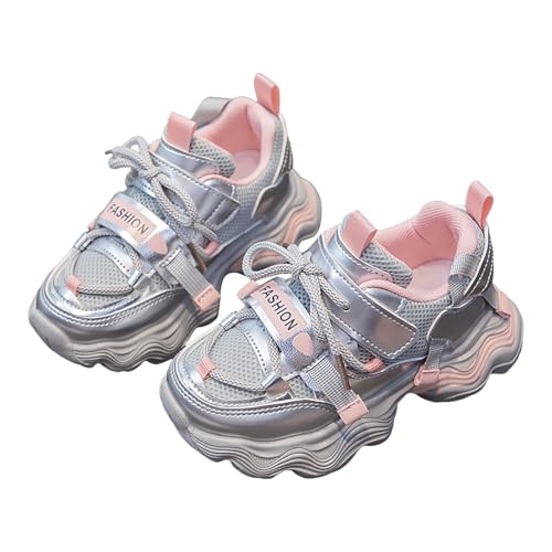 IWIHMIV Boys Athletic Walking Sports Shoes Outdoor Casual Kids Tennis Running Shoes Girls Lightweight Breathable Sneakers2