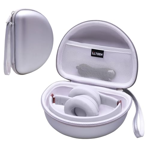 Étui casque Beats Solo 3 protection rigide argentée pour modèle supra-auriculaire