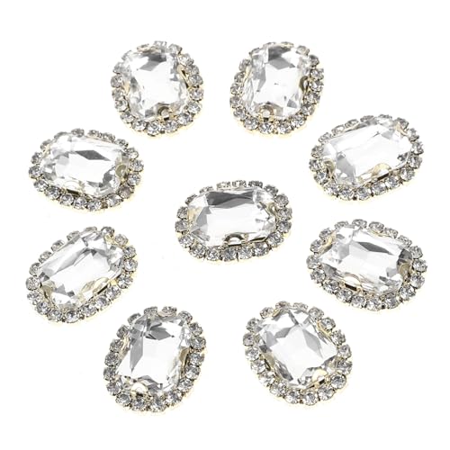 Rhinestones para coser evita desprendimientos en vestidos y decoracion de ropa DIY 2