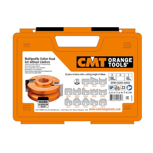 CMT 692.013.14 Molding & Profile Set, 4-Inch Diameter, 1-1/4-Inch Bore