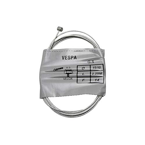 Câble de vitesse Velox G.5 pour Vespa avec boule 5,5x6,5mm boîte de 25