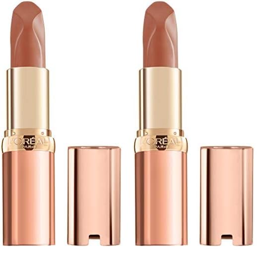 L'Oreal Paris Makeup Les Nus by Colour Riche - Lápiz labial Les Nus by Colour Riche, color intenso y saturado con aceites puros para el cuidado, Nu