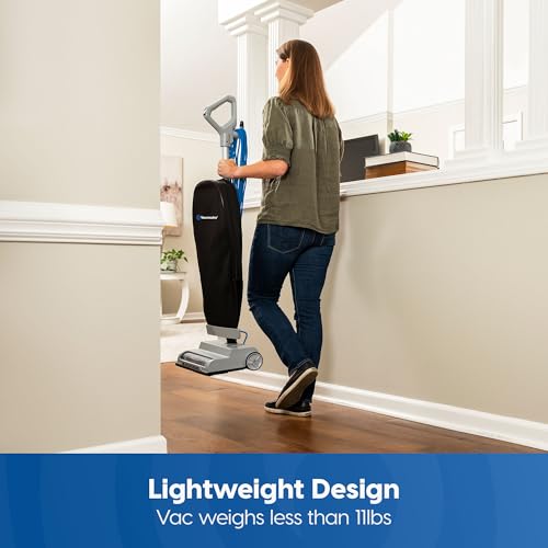 Vacmaster UB0402 Commercial Vacuum Cleaner Ultra-Lightweight 14L Capacity Bagged Upright Vac with LED Headlight and 2-Speed Setting Powerful Suction for Pets, Carpets & Hard Floor by Vacmaster - Used condition - Image 6