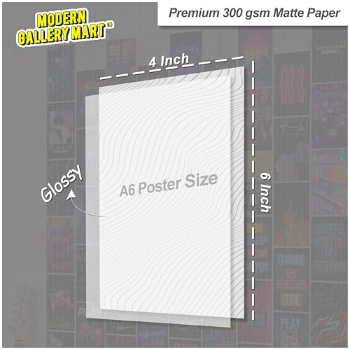 Image of Pack of 54 Friends Wall Collage Kit Posters - 4 x 6 Inches Posters for Wall Decoration - Wall Art For Bedroom, Office, Living room, Dorm room - Glue Dots Included
