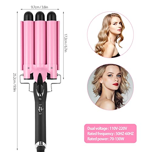 Zealite Ceramic Tourmaline 1 Inch Crimper Hair Iron, Hair Waving Styling Tools For Women Or Girls #TOP6
