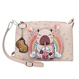 Bolsa Infantil Capivara Com Glitter Menina Magicc Mi-228