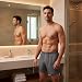 City Life Herren Webboxer 5er Pack - 100% Baumwolle, desortierte Boxershorts, atmungsaktiv & bequem, Farbe:Design 1, Grösse:L