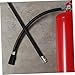 IWOWHERO 4pcs Fire Extinguisher Hose Fire Extinguishers Pressure Washer Hose Fire Extinguisher Water Hose Firemans Hose Nozzle Fire Extinguisher Supplies Discharge Hose Rubber Black